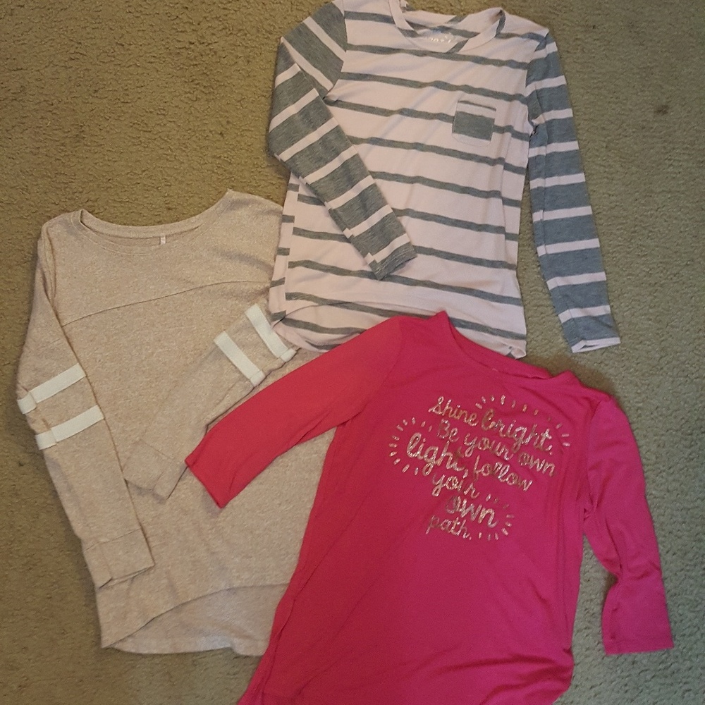 Bundle of 3 Long Sleeve tops